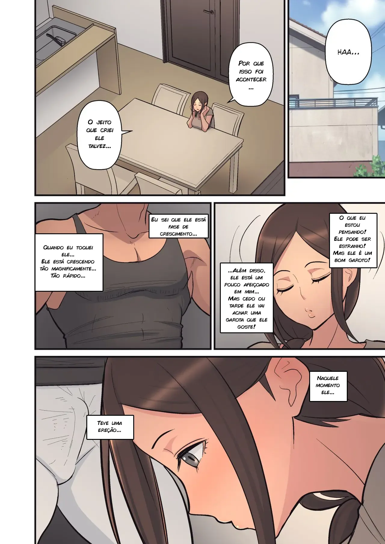 Fodendo com mamãe infiel – Hentai Incesto – PT-BR