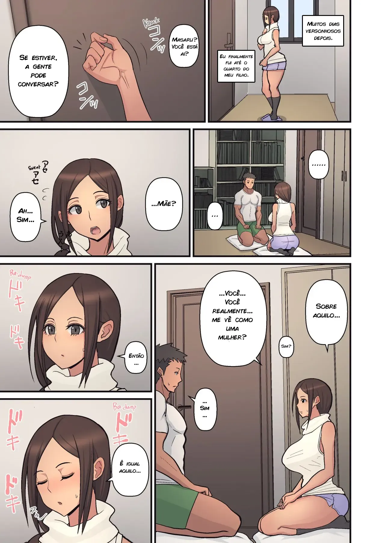 Fodendo com mamãe infiel – Hentai Incesto – PT-BR