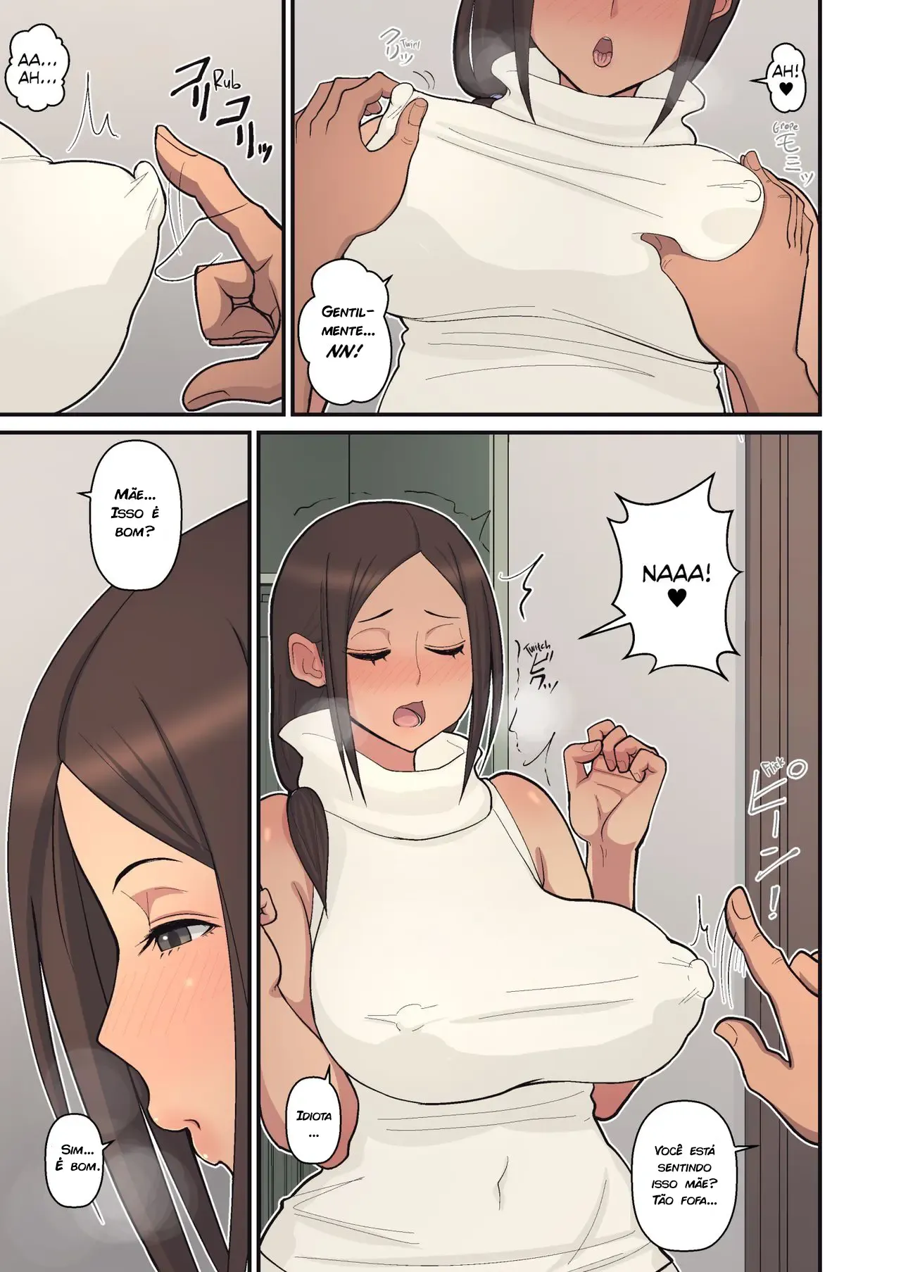 Fodendo com mamãe infiel – Hentai Incesto – PT-BR