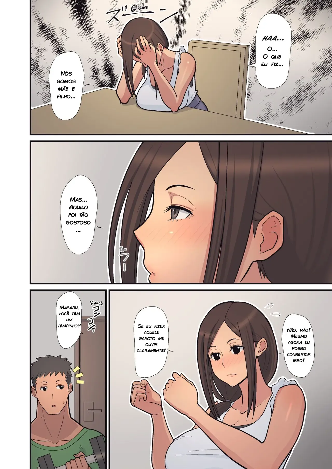 Fodendo com mamãe infiel – Hentai Incesto – PT-BR