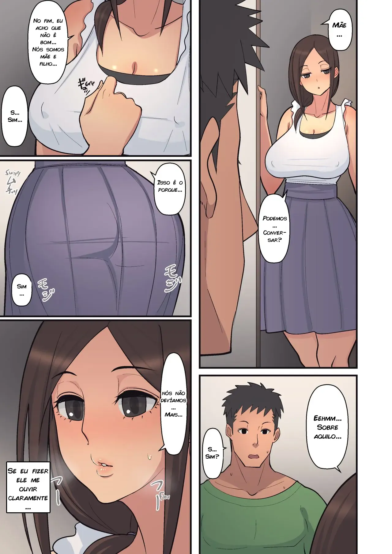 Fodendo com mamãe infiel – Hentai Incesto – PT-BR