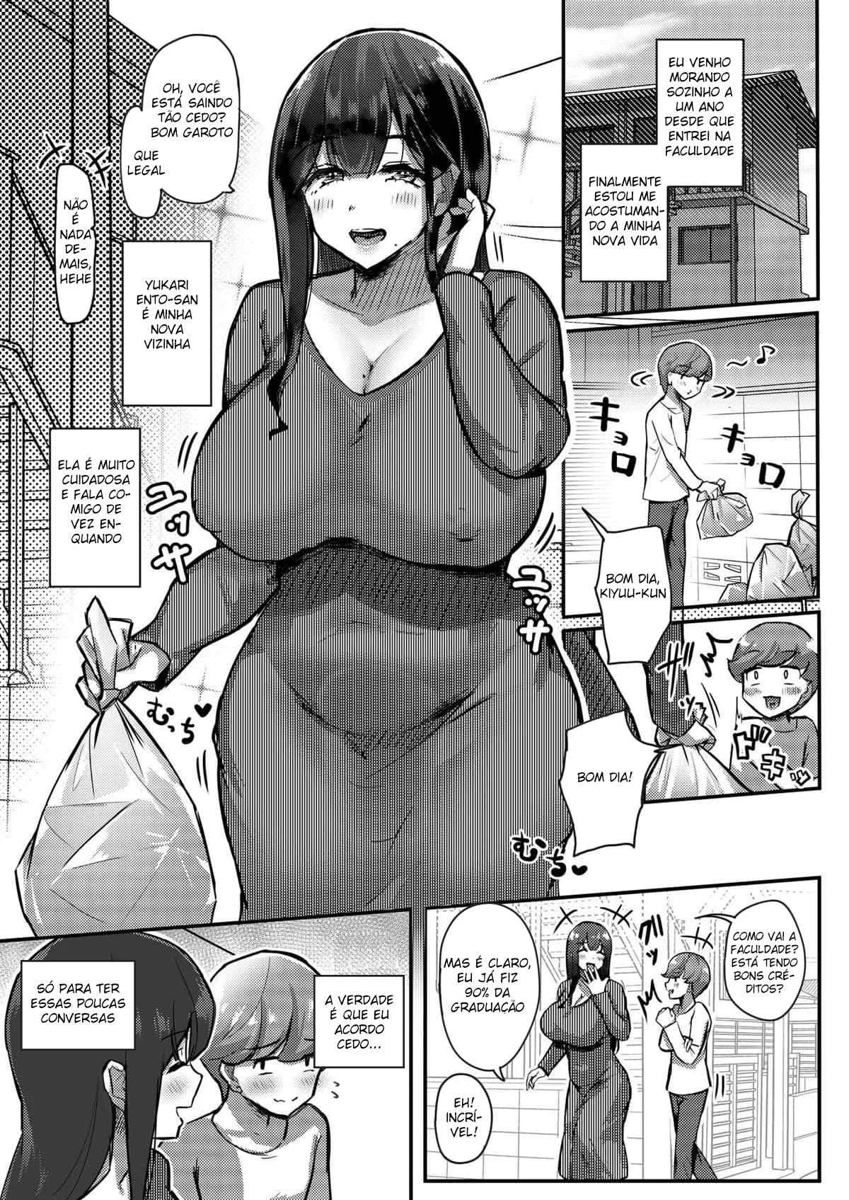 Fodendo Esposa Volumosa do Meu Vizinho – Hentai – PT-BR