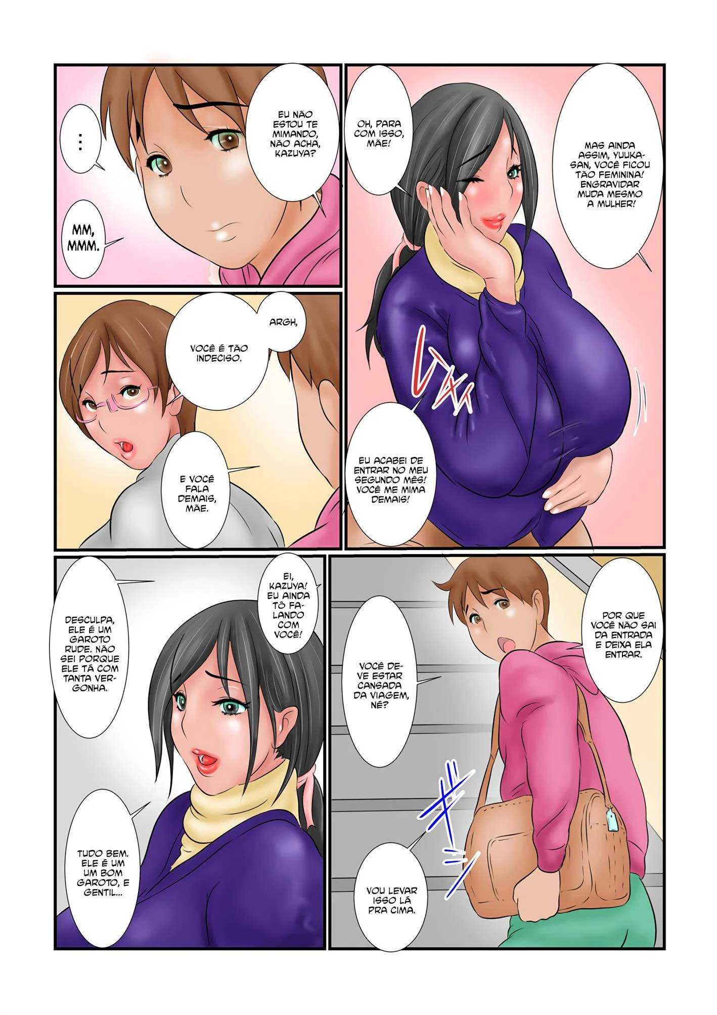 Fodendo minha cunhada gravida – HQ Traição – Ler Hentai HQ