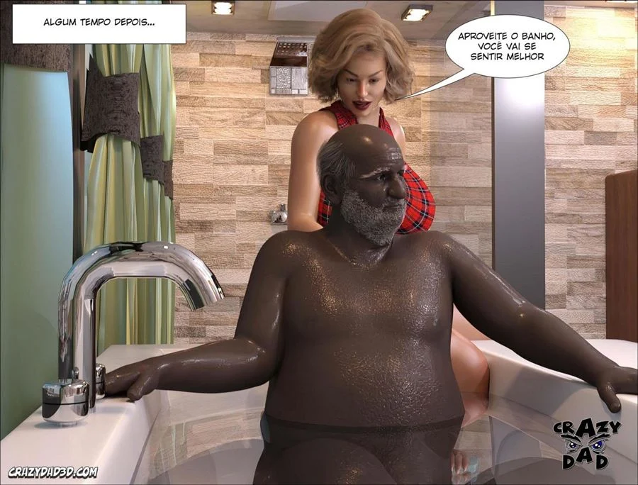 CrazyDad3D – Hentai Interracial – PT-BR