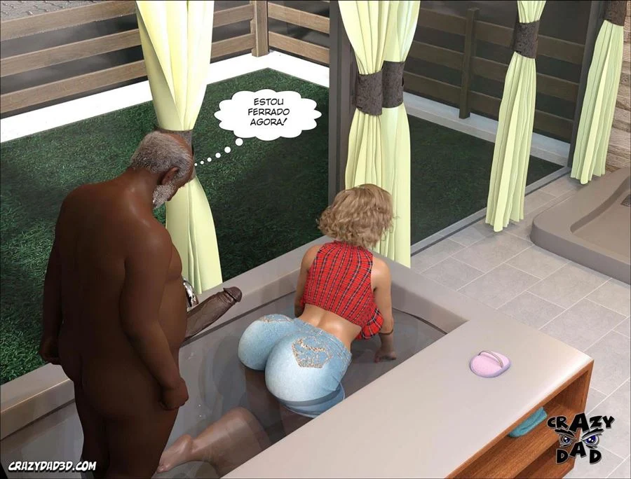 CrazyDad3D – Hentai Interracial – PT-BR