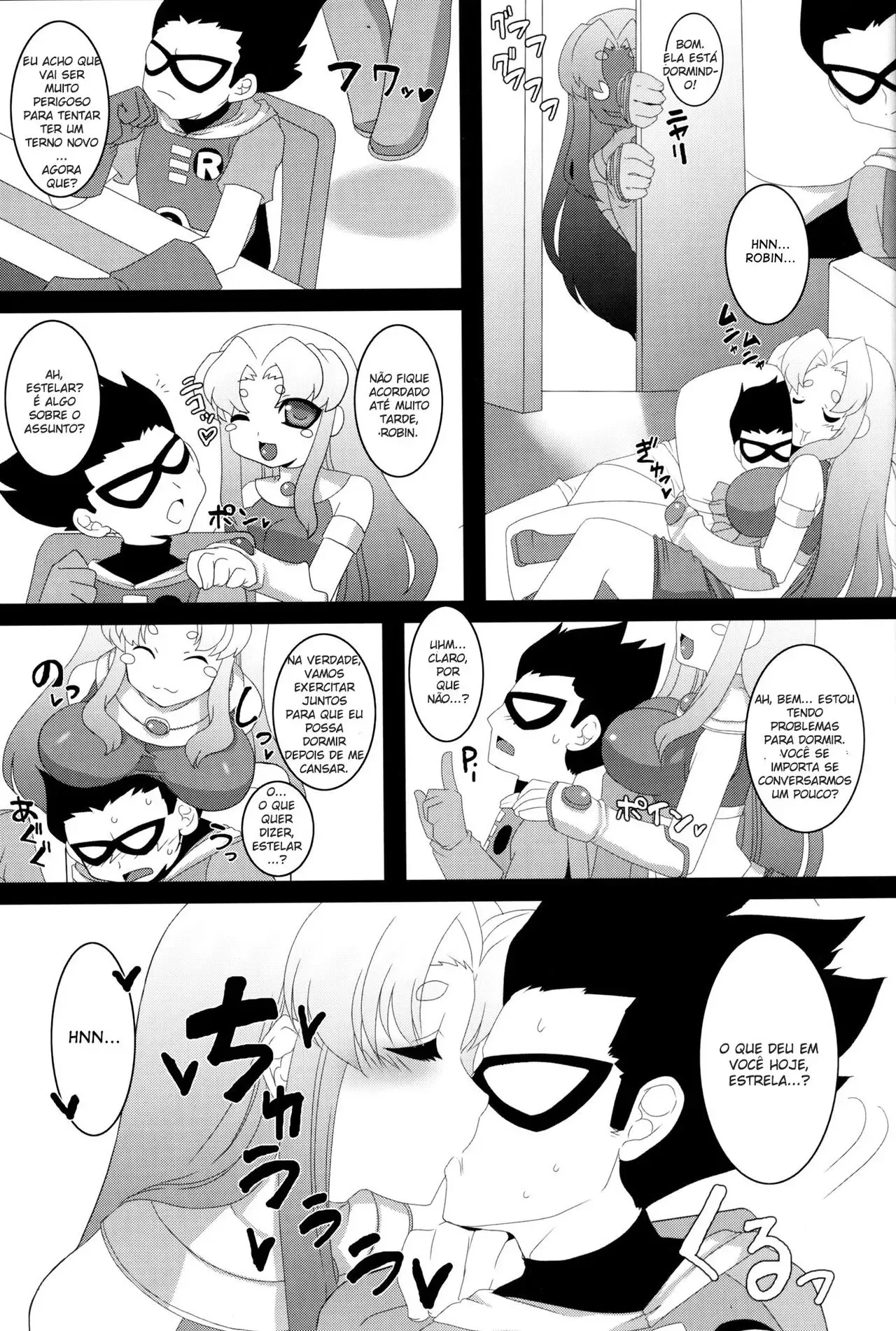 Foder em troca da liberdade – Jovens Titãs Hentai – Ler Hentai HQ