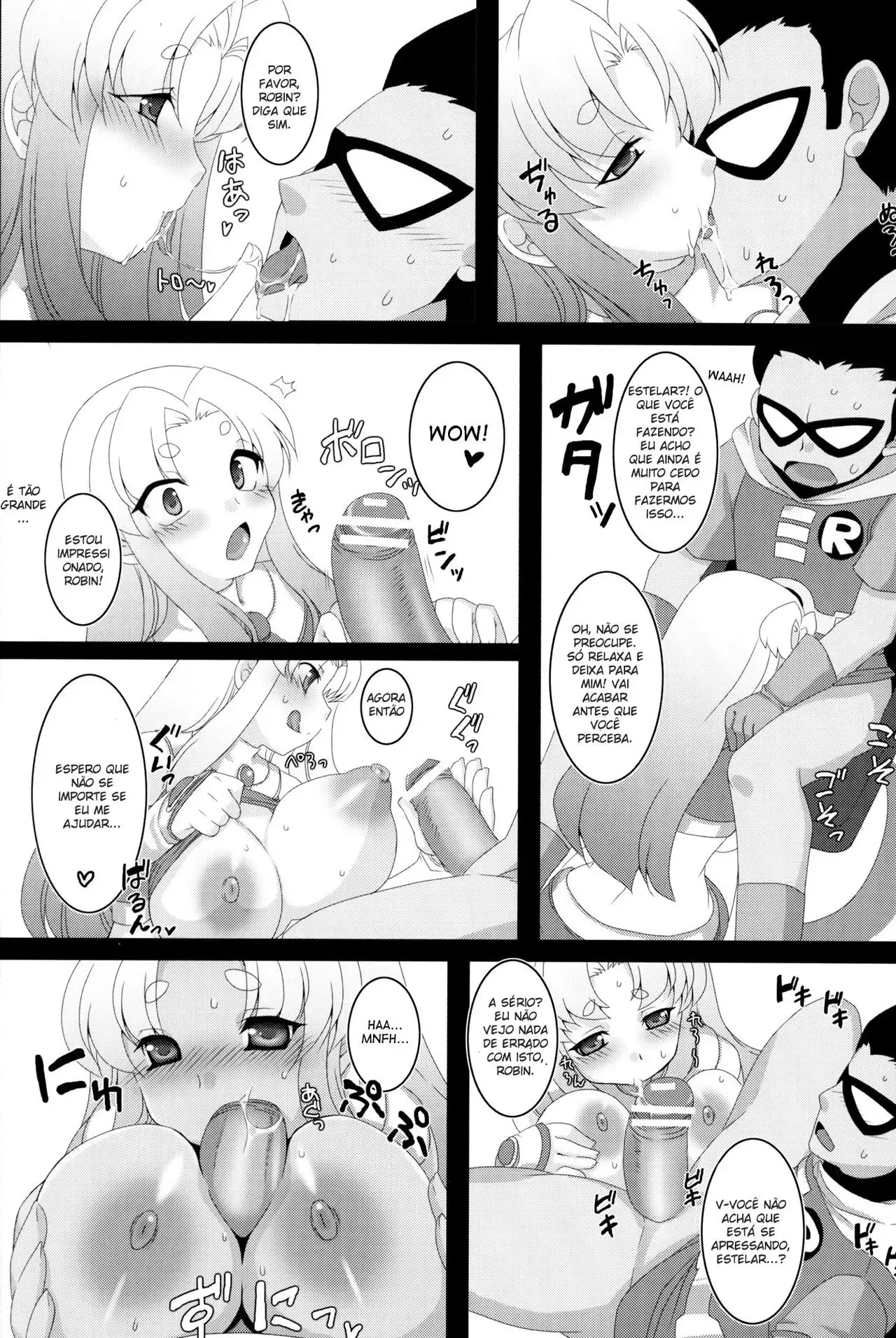 Foder em troca da liberdade – Jovens Titãs Hentai – Ler Hentai HQ