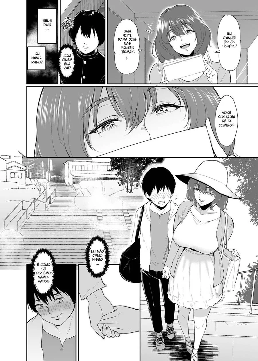 Fontes Termais com a Srta. Marie – Hentai – Quadrinho Original