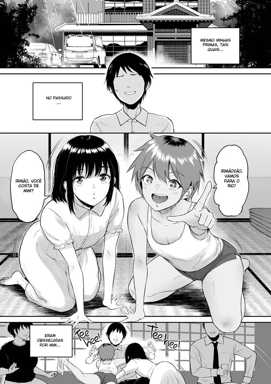 Fontes termais com minhas primas – Hentai – Alta Qualidade - Traduzido