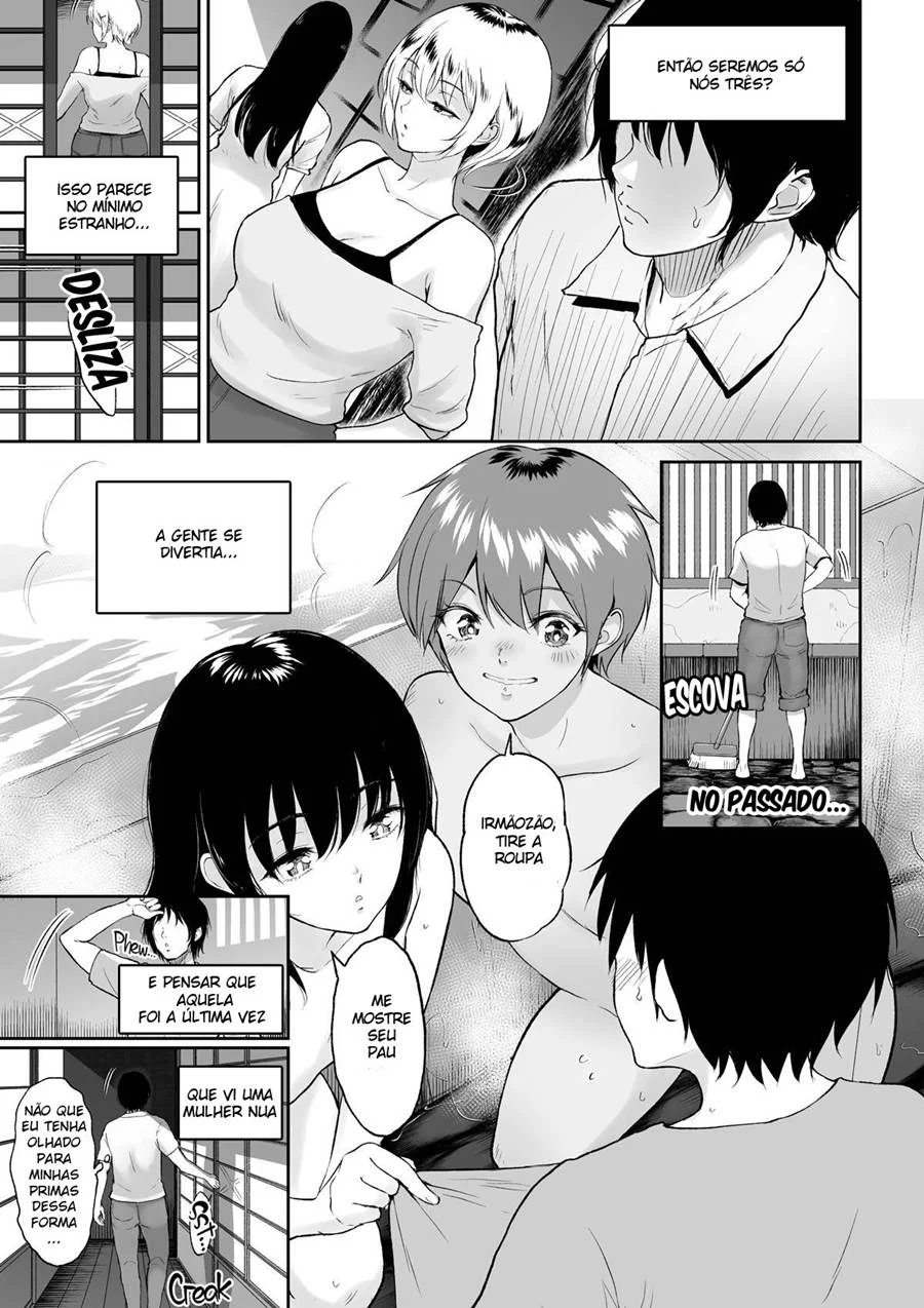 Fontes termais com minhas primas – Hentai – Alta Qualidade - Traduzido