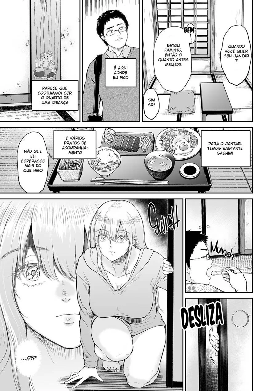 Fontes Termais em uma pousada 0 estrelas – Doujinshi Hentai – PT-BR