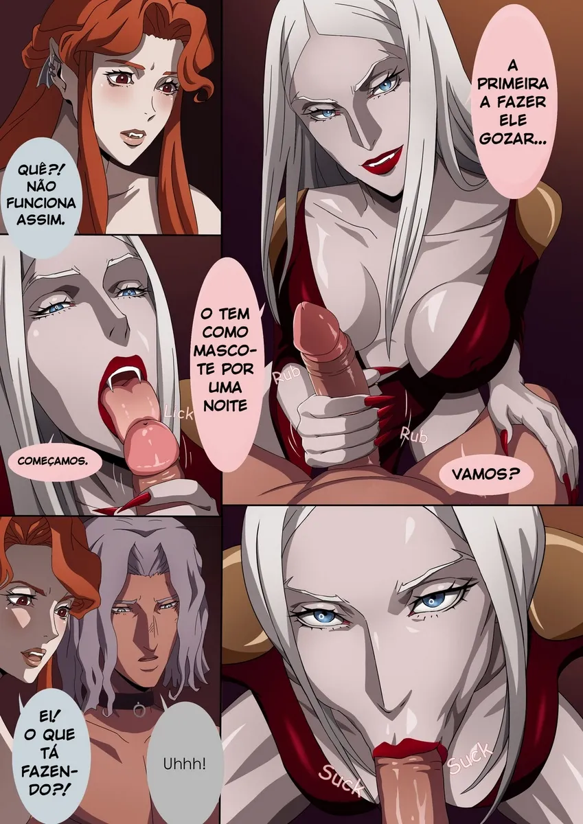 [FootCroft] Castlevania, Carmilla – Comics Porno – PT Brasil