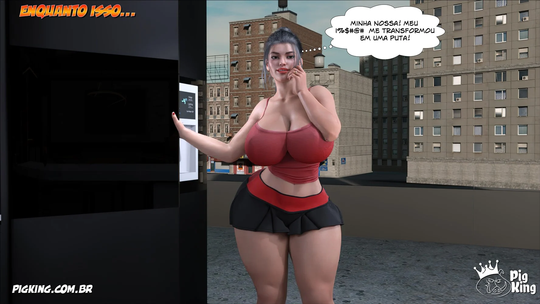 Forbidden Love 14 – Hentai Incesto – PT-BR