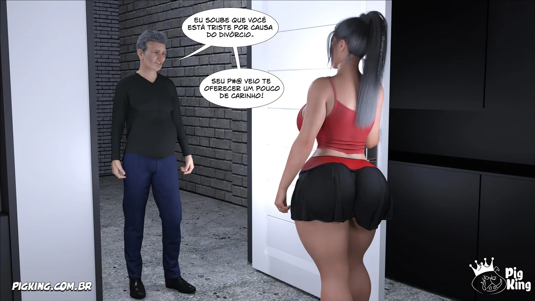 Forbidden Love 14 – Hentai Incesto – PT-BR