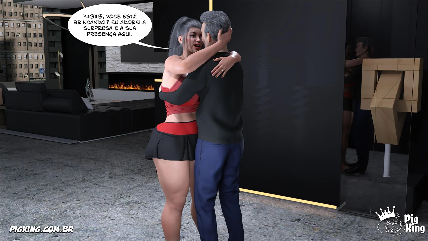 Forbidden Love 14 – Hentai Incesto – PT-BR