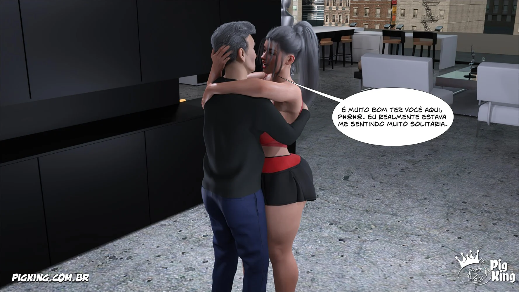 Forbidden Love 14 – Hentai Incesto – PT-BR