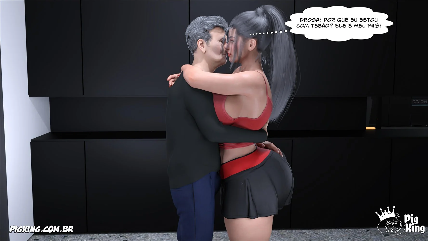 Forbidden Love 14 – Hentai Incesto – PT-BR