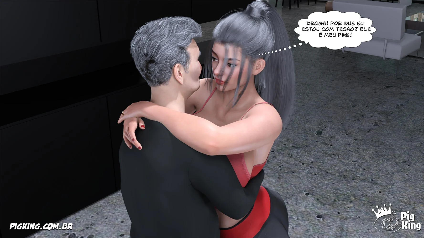 Forbidden Love 14 – Hentai Incesto – PT-BR