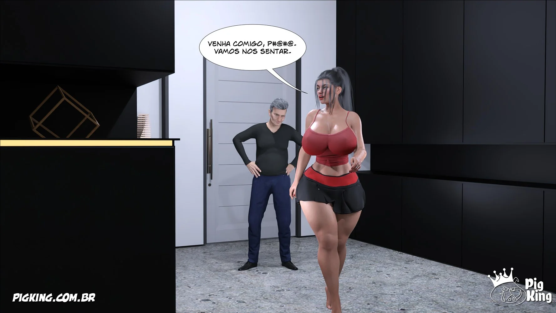 Forbidden Love 14 – Hentai Incesto – PT-BR