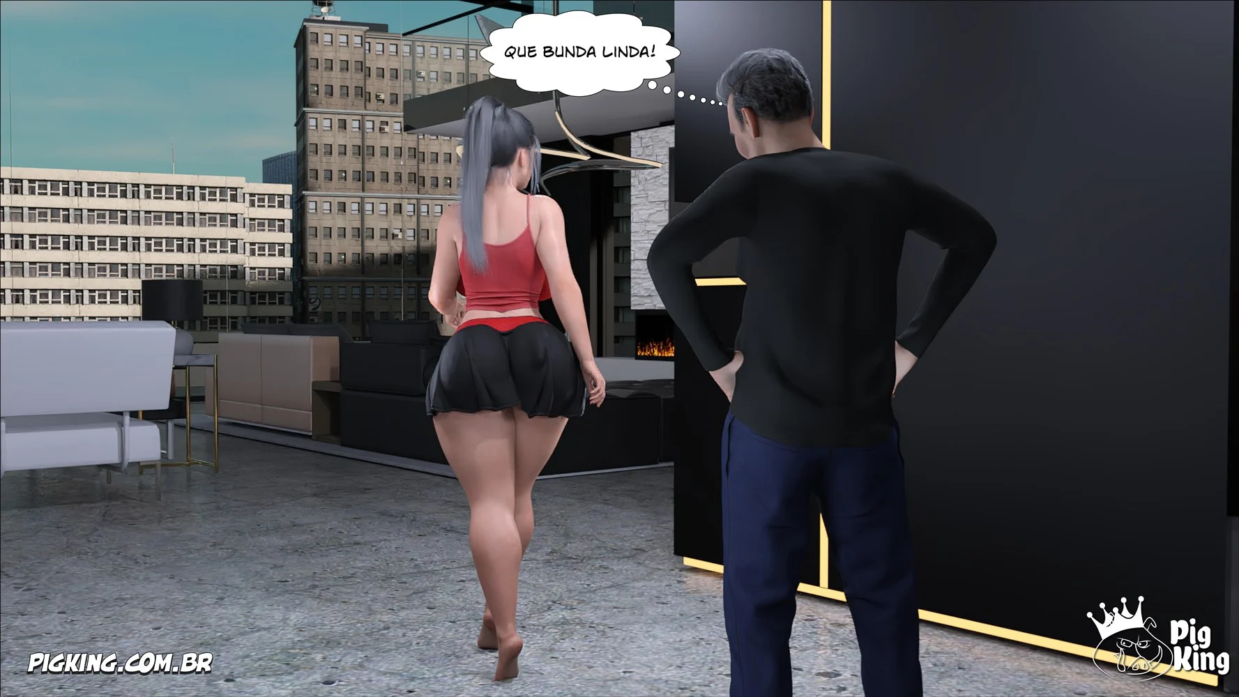 Forbidden Love 14 – Hentai Incesto – PT-BR
