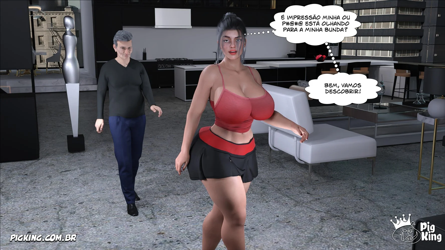 Forbidden Love 14 – Hentai Incesto – PT-BR
