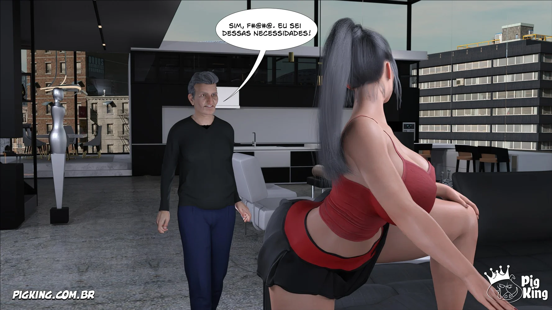 Forbidden Love 14 – Hentai Incesto – PT-BR