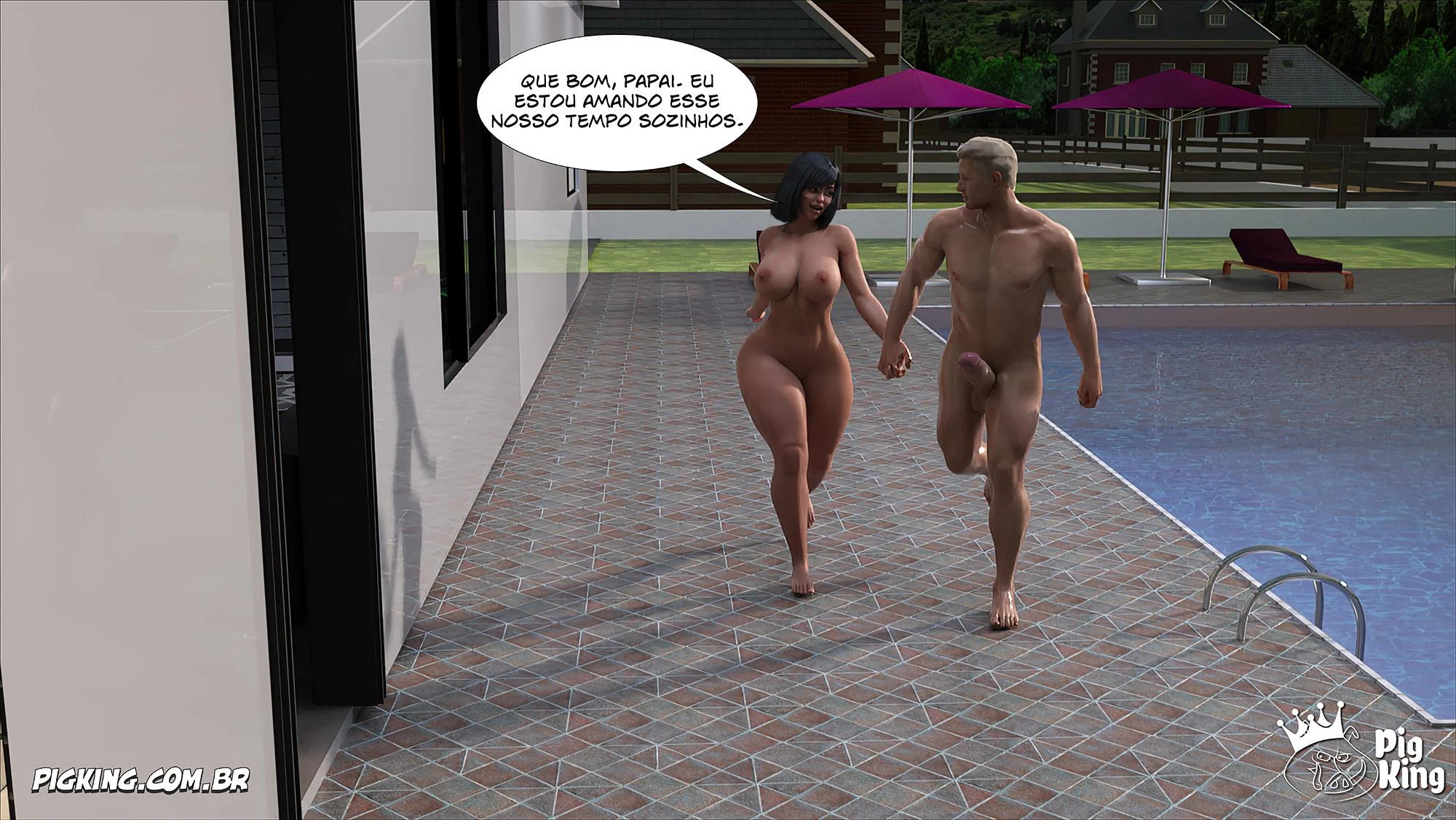 Forbidden Love 22 – Hentai Incesto – Tradução Em Português
