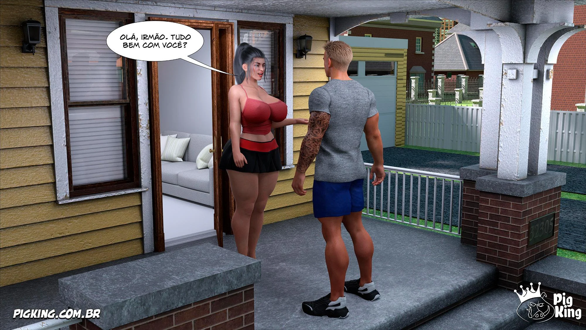 Forbidden Love 28 – Hentai Incesto – Traduzido