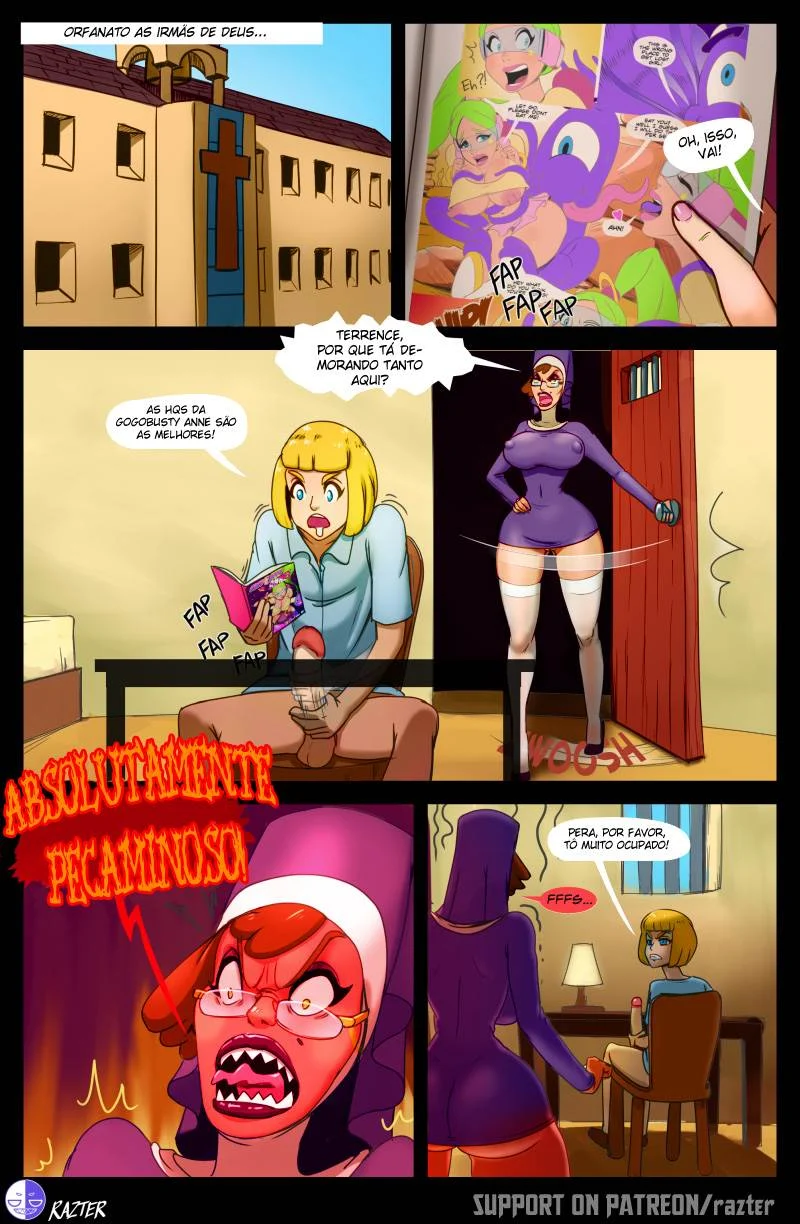 Freiras nuas no sexo anal bizarro – Cartoon Pornô – Ler Hentai HQ