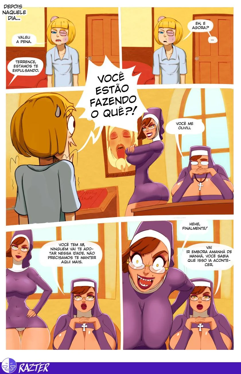 Freiras nuas no sexo anal bizarro – Cartoon Pornô – Ler Hentai HQ