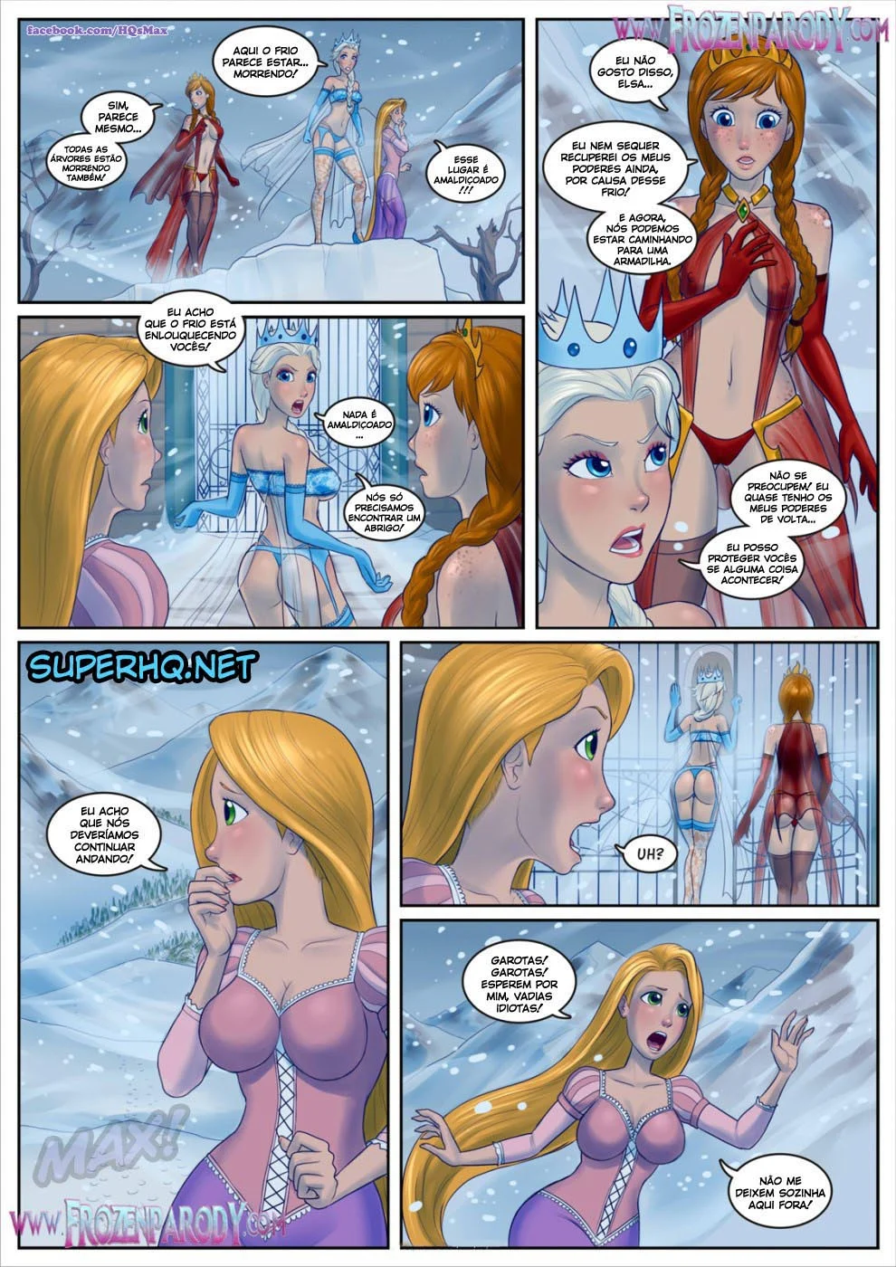 Frozen Hentai Com Bela e a Fera Porno – Hentai – Português do Brasil
