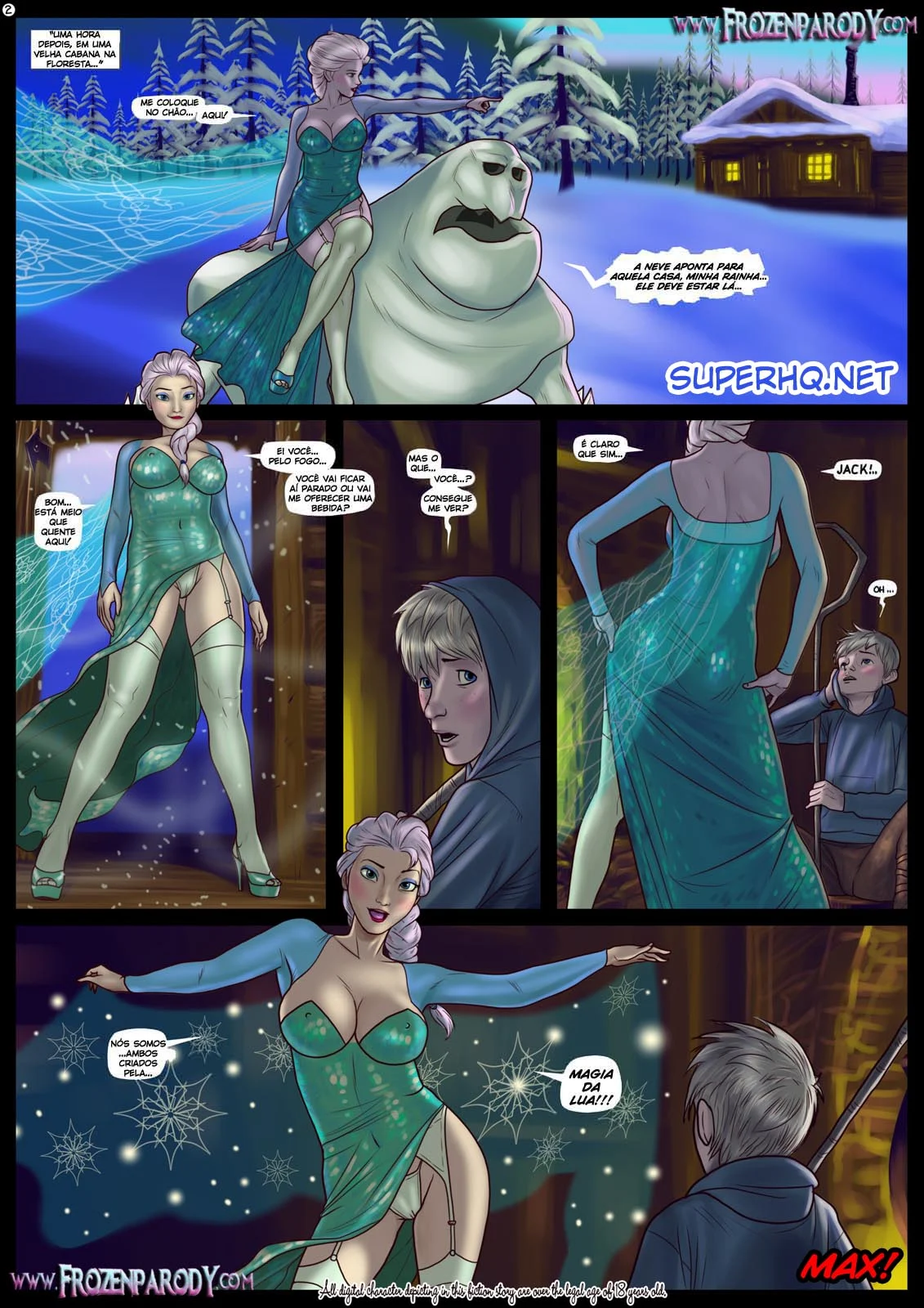 Frozen Hentai porno seduzindo o Guardião de Gelo – Cartoon Pornô – PT Brasil