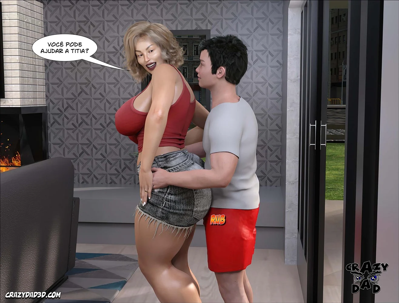 CrazyDad3D – Hentai Incesto – Português do Brasil