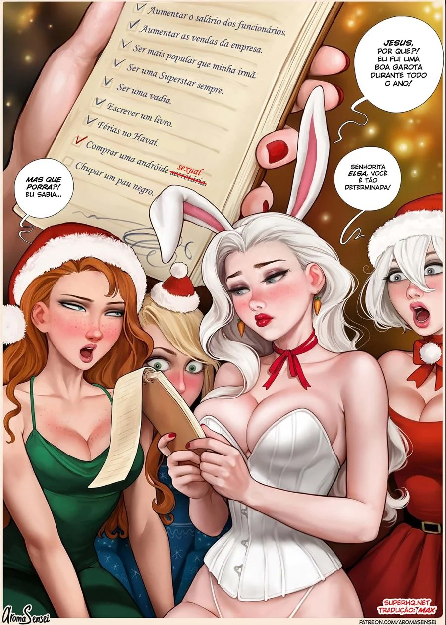 Frozen Inc. Chrstmas Party 2022 – Cartoon Pornô – Alta Qualidade - Traduzido