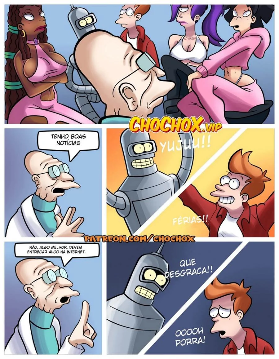 Fuckturama – Simpsons Pornô – PT-BR
