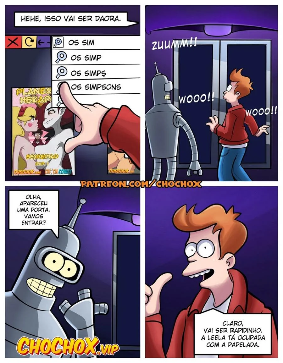 Fuckturama – Simpsons Pornô – PT-BR