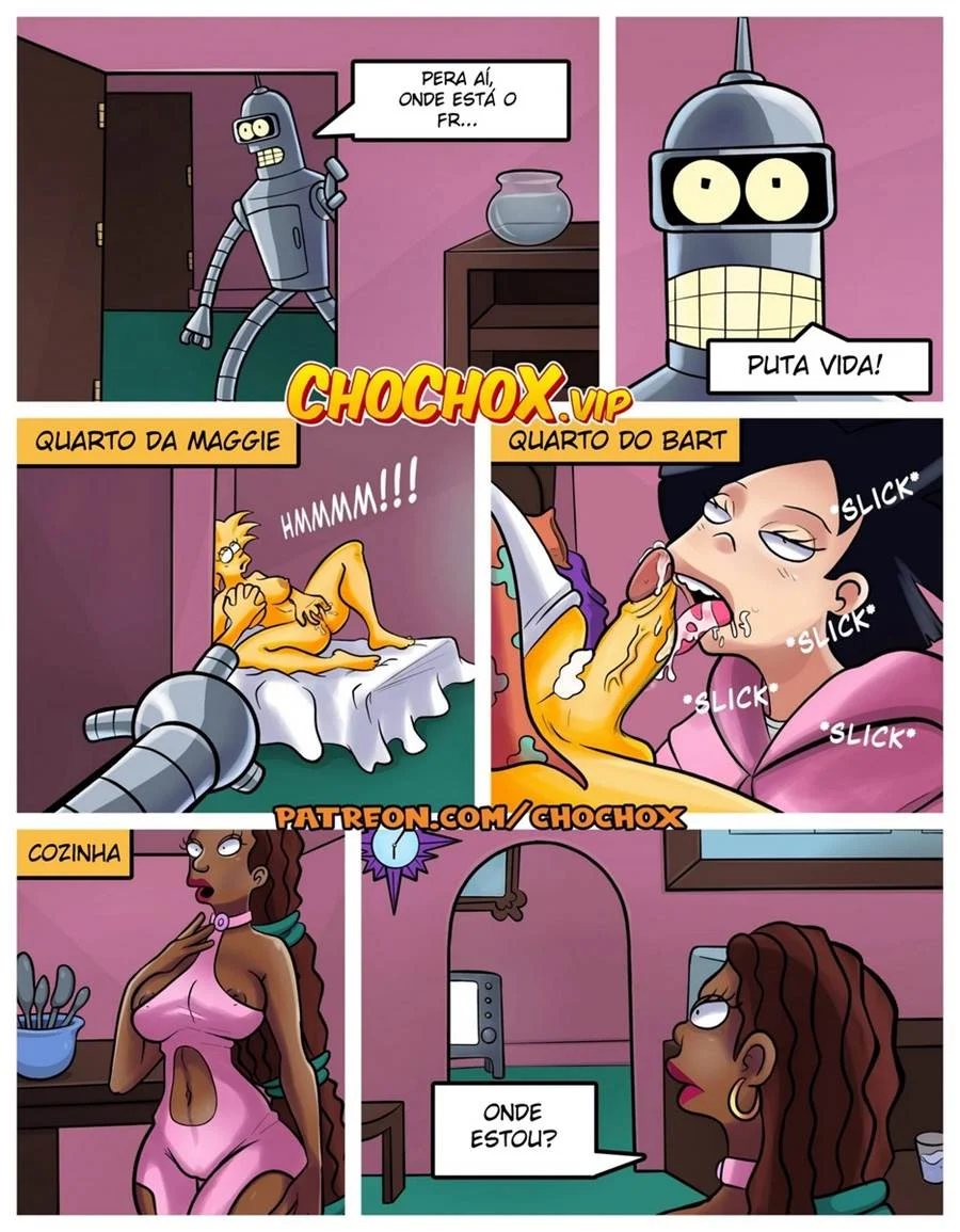 Fuckturama – Simpsons Pornô – PT-BR