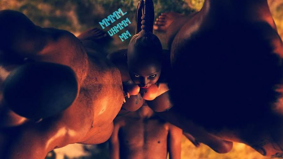 Fudendo as escrevas negras – Hentai Interracial – PT-BR