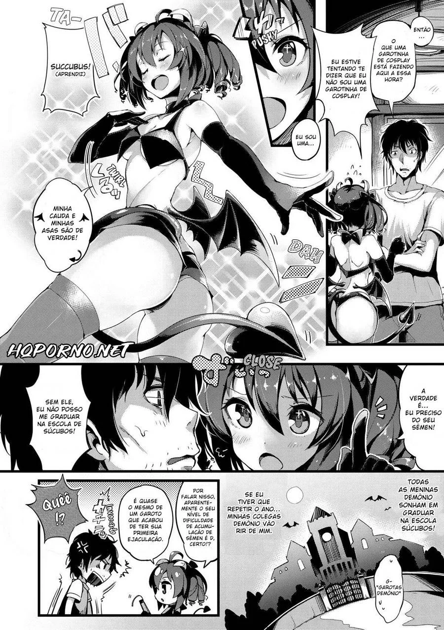 Fudendo garota Succubus – Succubus Hentai – Alta Qualidade - Traduzido