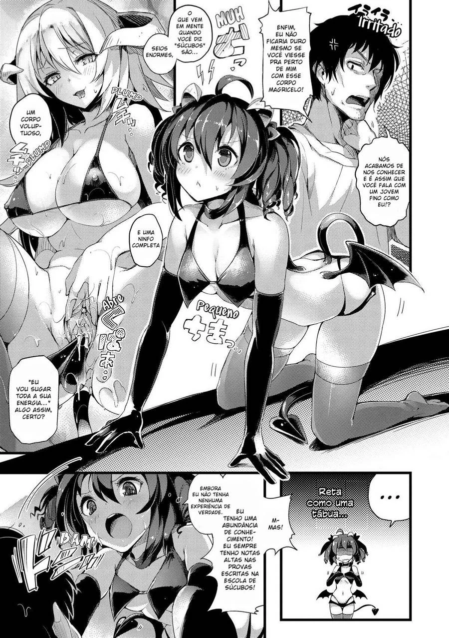Fudendo garota Succubus – Succubus Hentai – Alta Qualidade - Traduzido