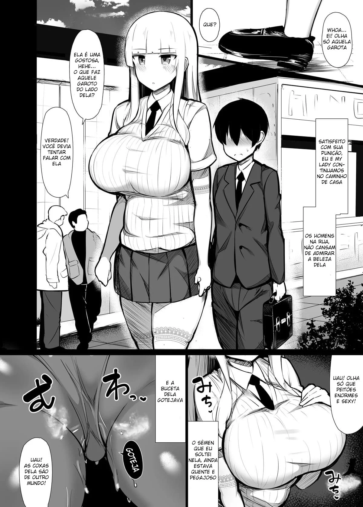 Fui Comprado Por uma Jovem Moça 2 – Doujinshi Hentai – PT Brasil
