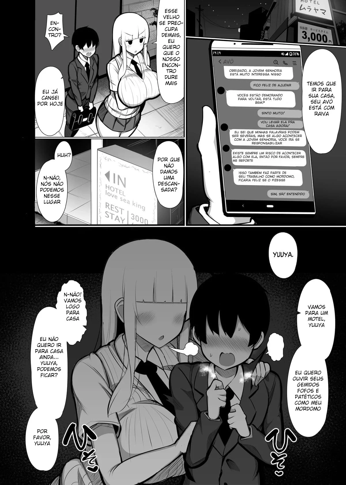 Fui Comprado Por uma Jovem Moça 2 – Doujinshi Hentai – PT Brasil