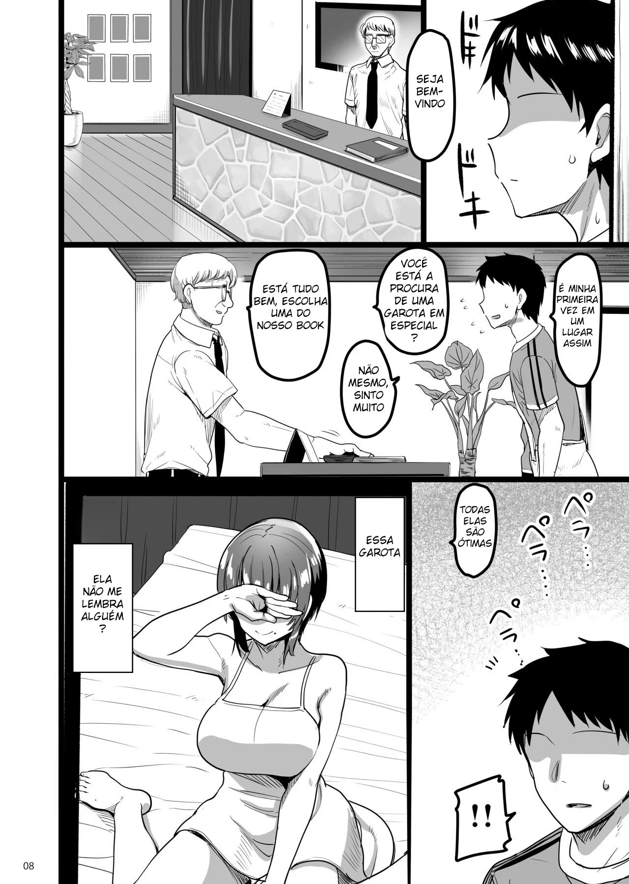 Fui Em Um Puteiro, E Encontrei Minha Amiga de Infância Trabalhando Lá Mundo Hentai – Doujinshi Hentai – Site Para Ler Completo