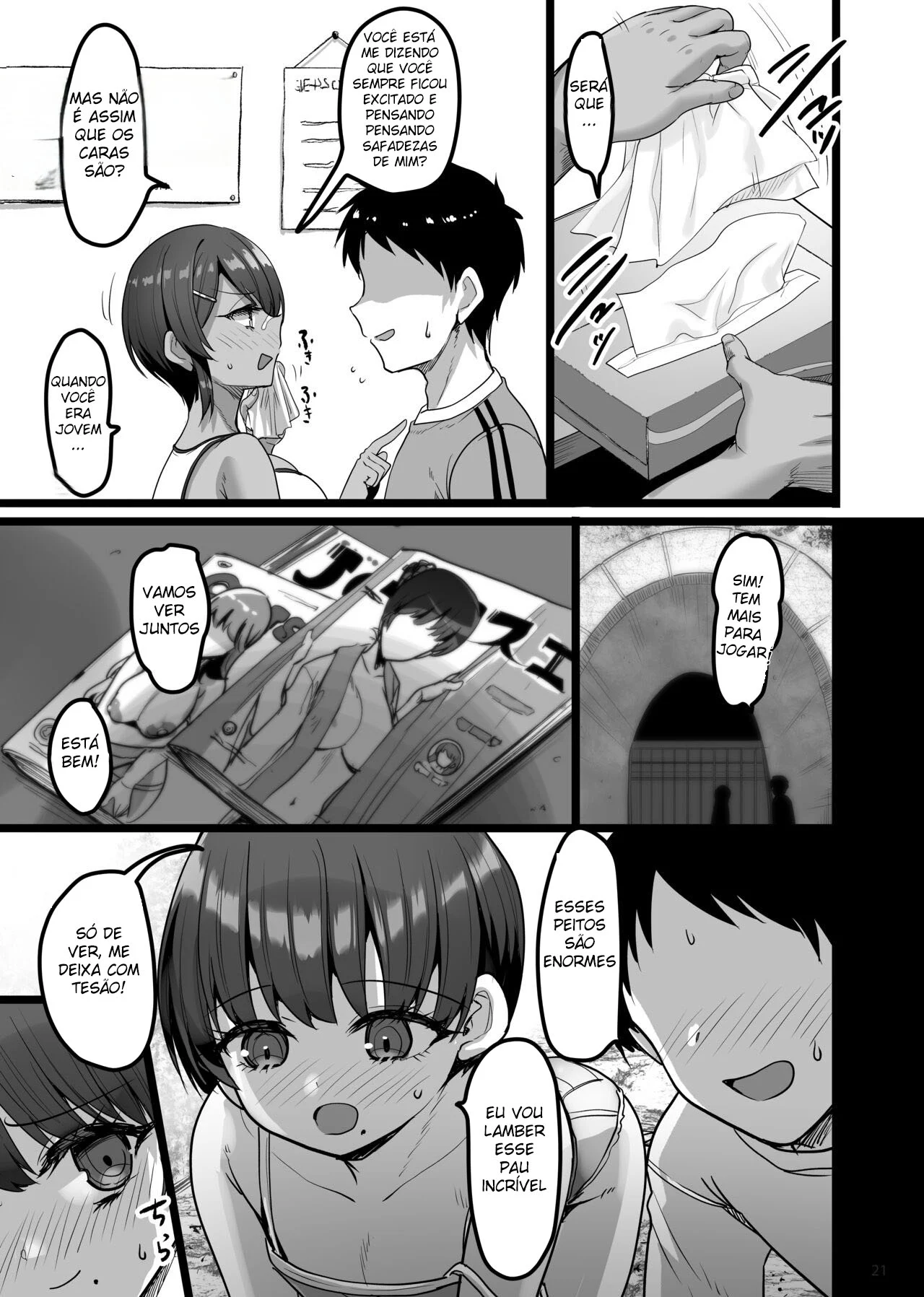 Fui Em Um Puteiro, E Encontrei Minha Amiga de Infância Trabalhando Lá Mundo Hentai – Doujinshi Hentai – Site Para Ler Completo
