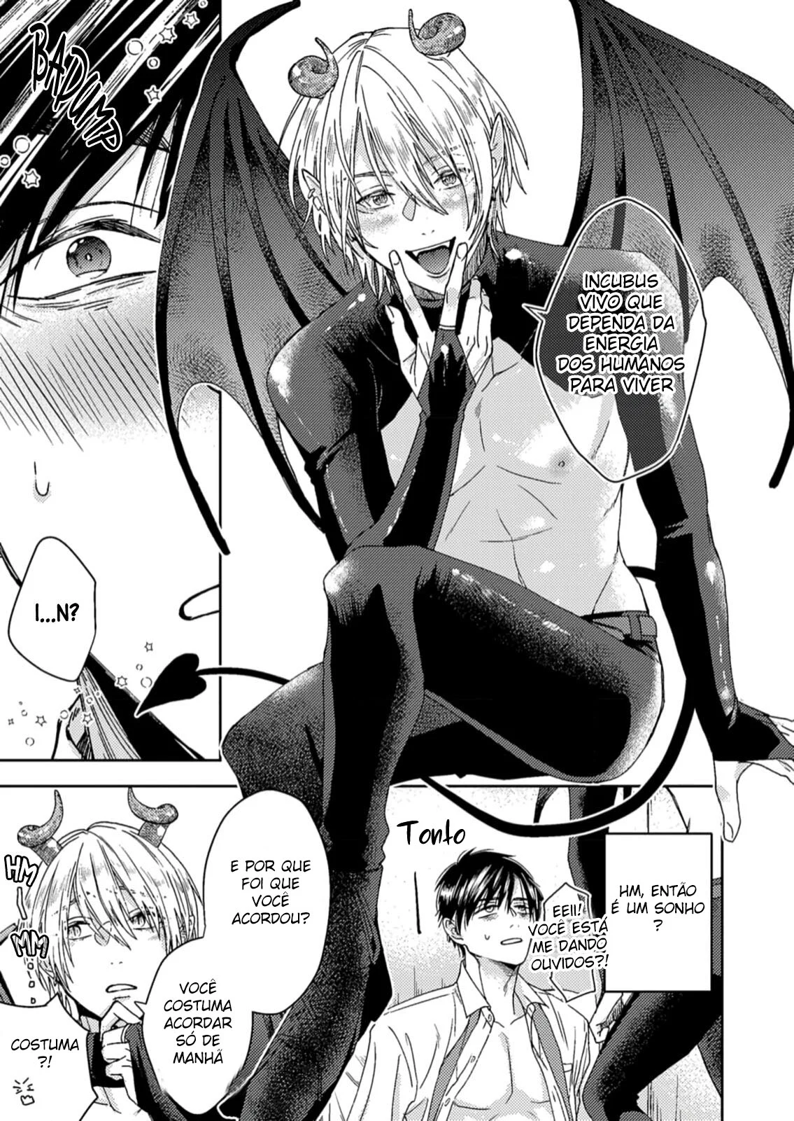 Funcionário Escravo Da Empresa, Atacado Por Um Incubus – Hentai Gay – Traduzido