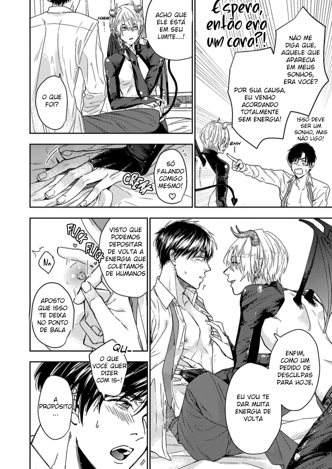 Funcionário Escravo Da Empresa, Atacado Por Um Incubus – Hentai Gay – Traduzido