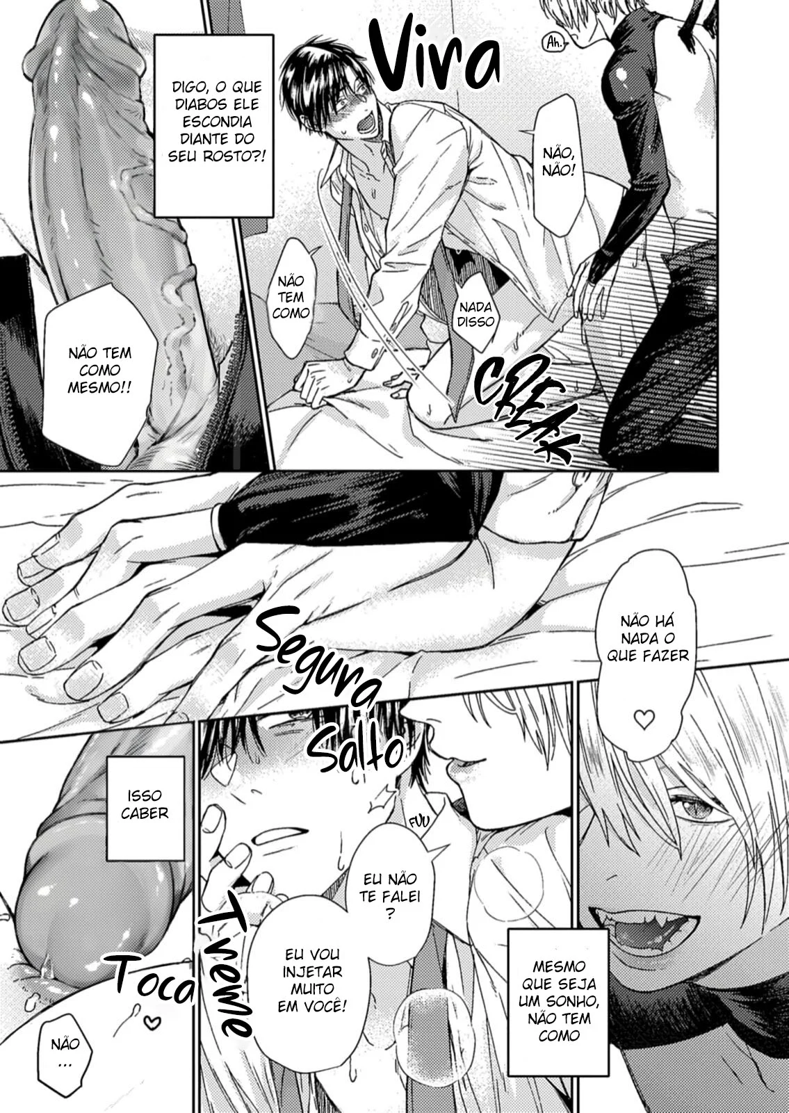 Funcionário Escravo Da Empresa, Atacado Por Um Incubus – Hentai Gay – Traduzido