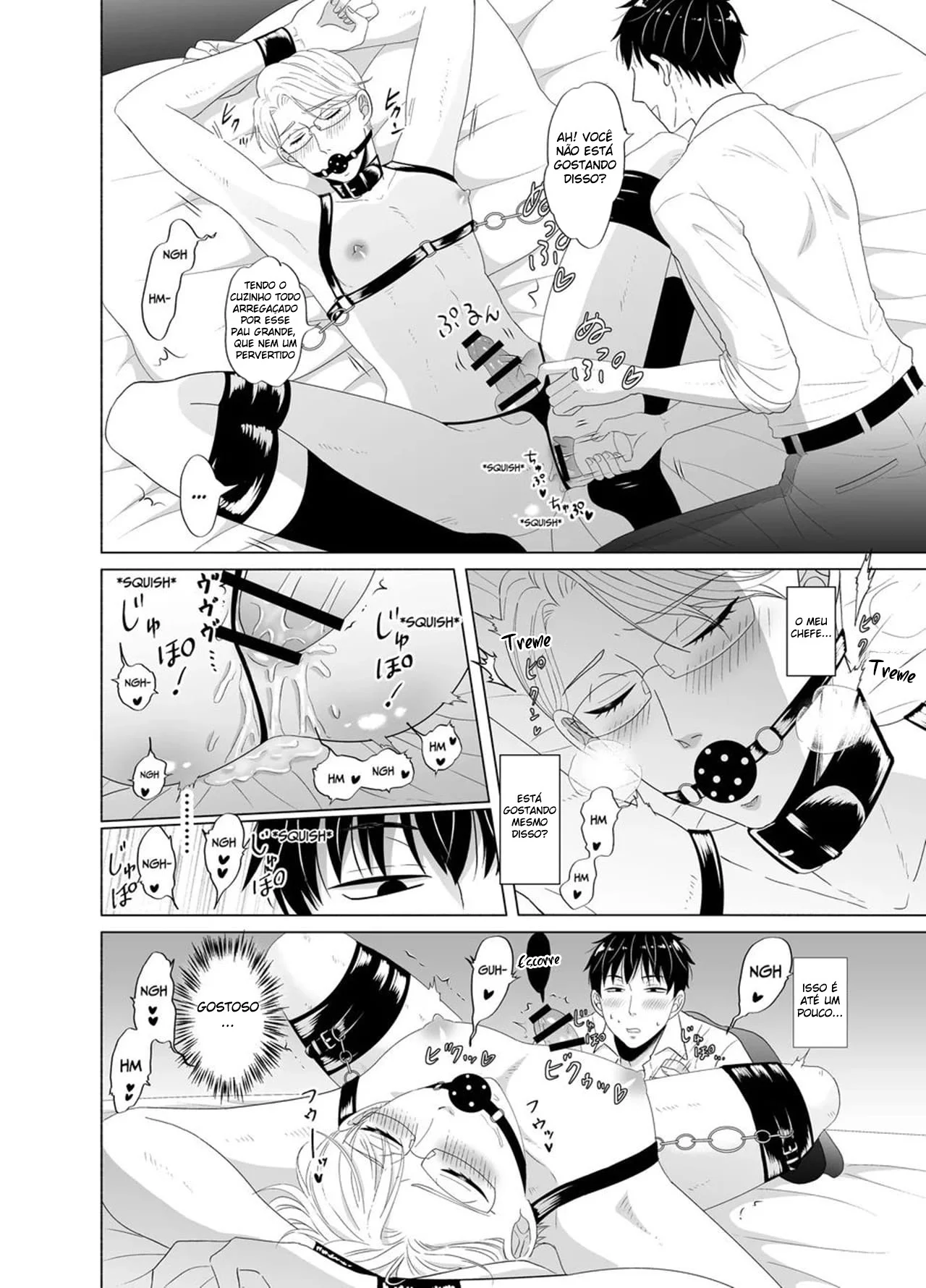 Funcionário Incompetente Pune Seu Chefe Chato – Yaoi Hentai – Alta Qualidade - Traduzido