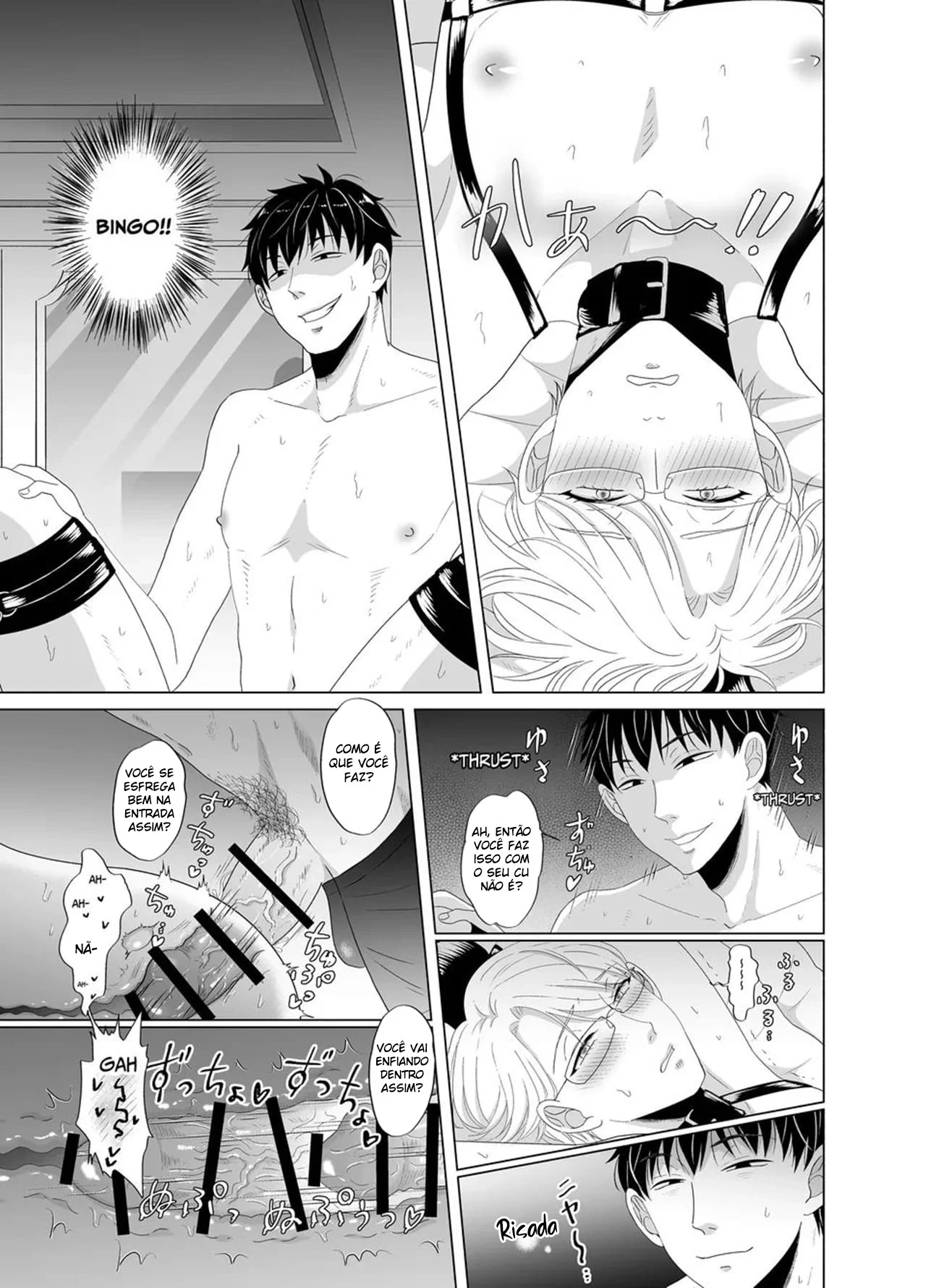 Funcionário Incompetente Pune Seu Chefe Chato – Yaoi Hentai – Alta Qualidade - Traduzido