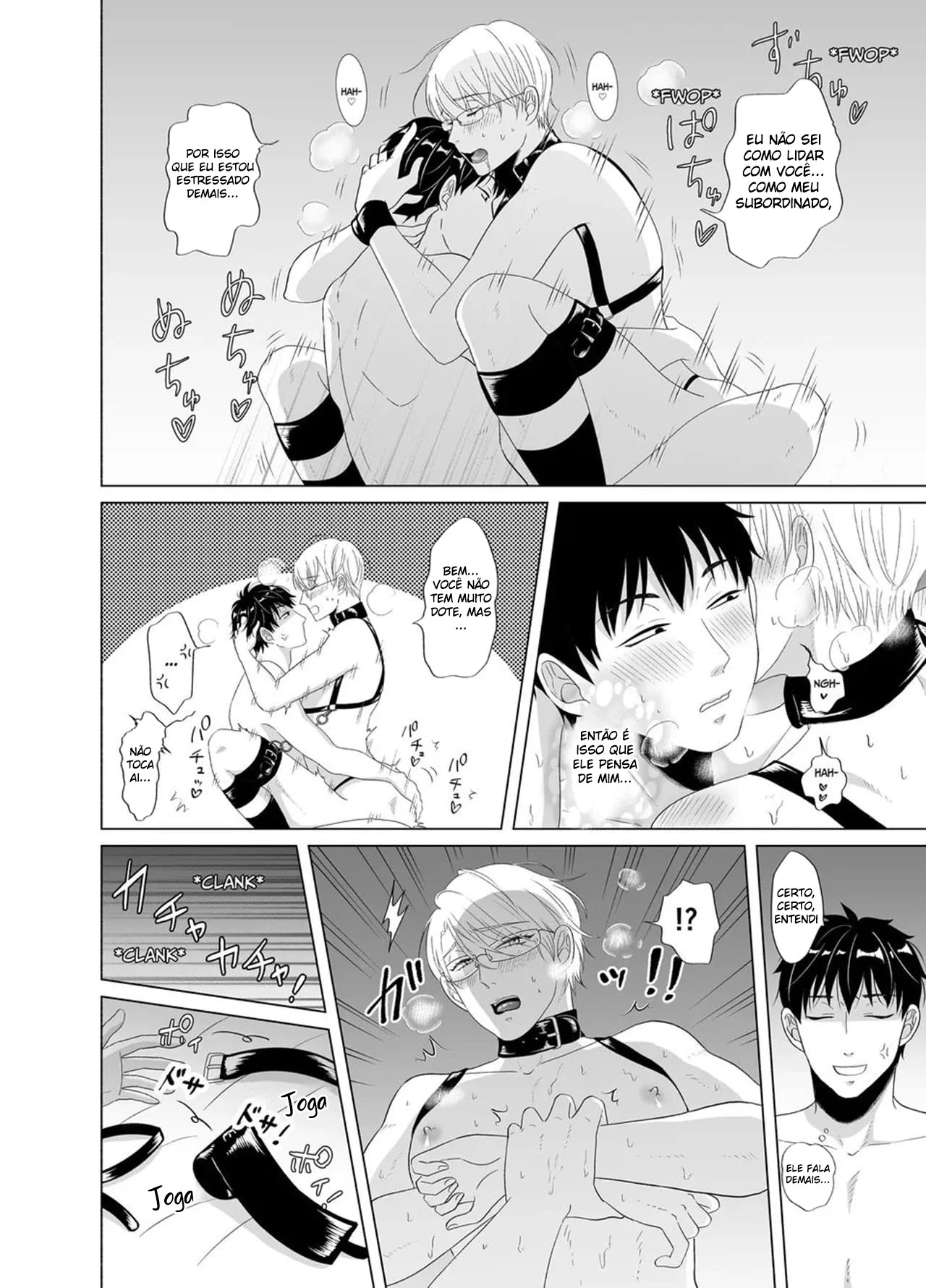 Funcionário Incompetente Pune Seu Chefe Chato – Yaoi Hentai – Alta Qualidade - Traduzido